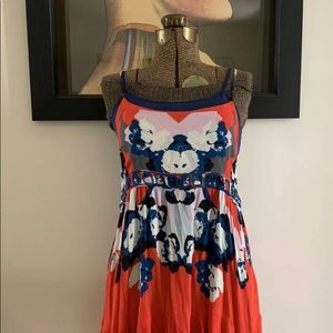 Outfit bundle, yay!! Free people dress, blue tank, vintage blue suede heels.